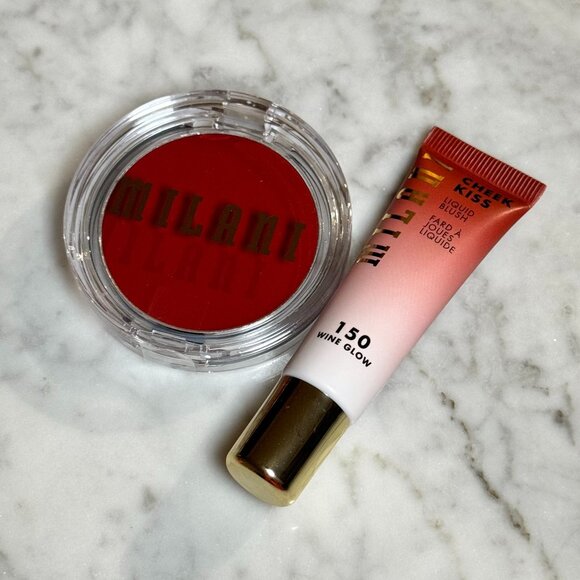 Milani Cheek Kiss Liquid Blush & Cream Blush | 140 + 150 | NEW MAKEUP - Picture 1 of 6